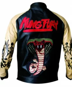 Kung Fury Cobra Leather Jacket