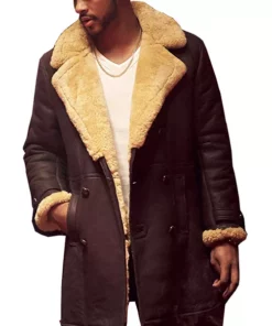 Youngblood Priest Superfly Shearling Coat