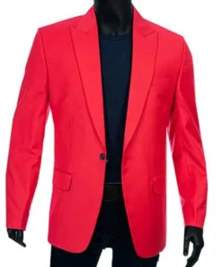 The Weeknd Blinding Red Blazer