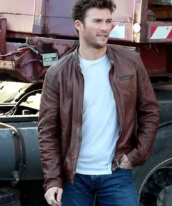 Overdrive Scott Eastwood Leather Jacket