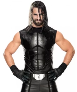 WWE Seth Rollins Leather Vest